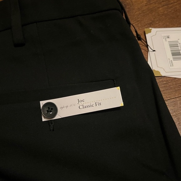 NWT J.M. Haggar Classic Fit Black Dress Pants Joe Men’s Trousers Size 42x29 - Picture 8 of 9